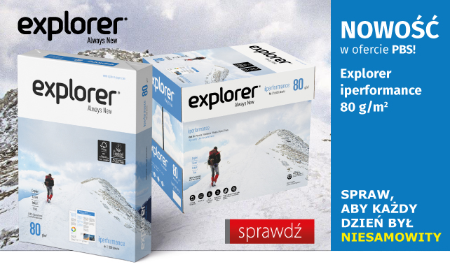 <strong>Papier ksero EXPLORER iperformance</strong>